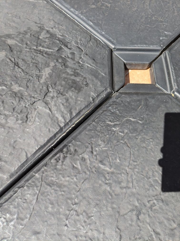 4 placas para base de chapéu de sol