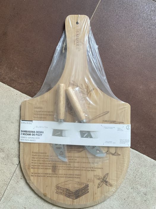 Zestaw do pizzy drewno