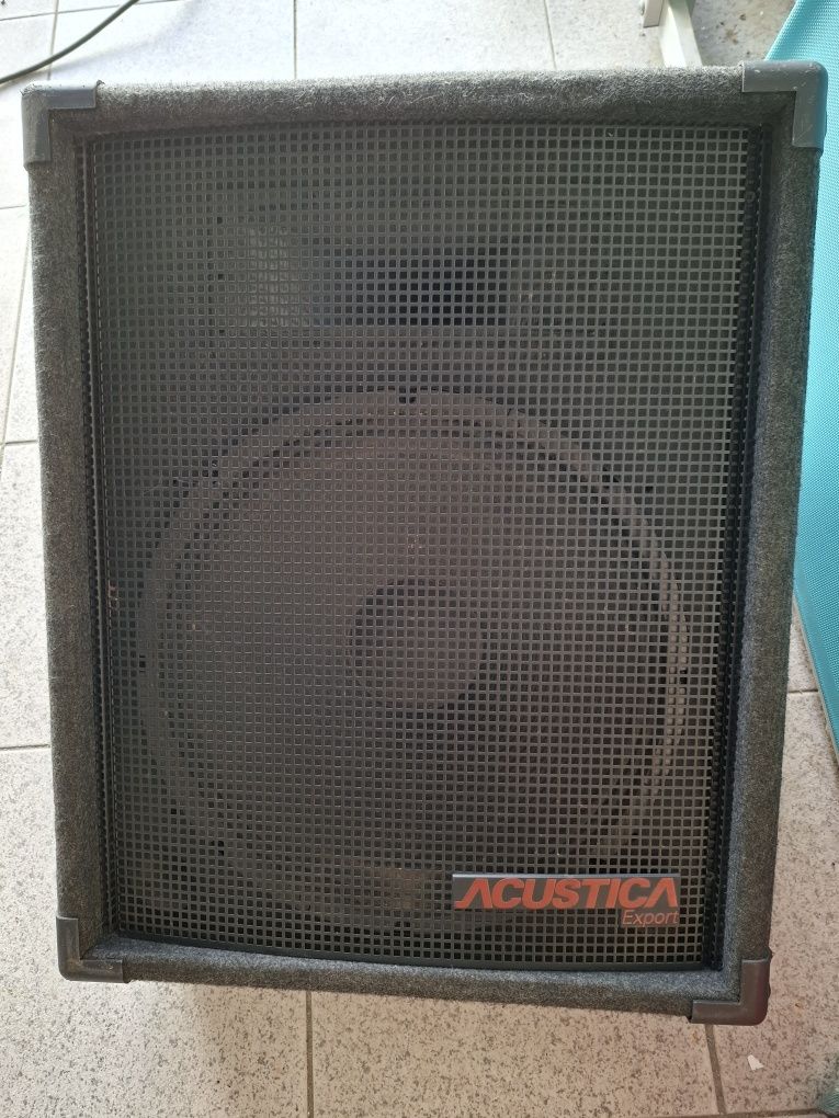 2 monitores de som de palco