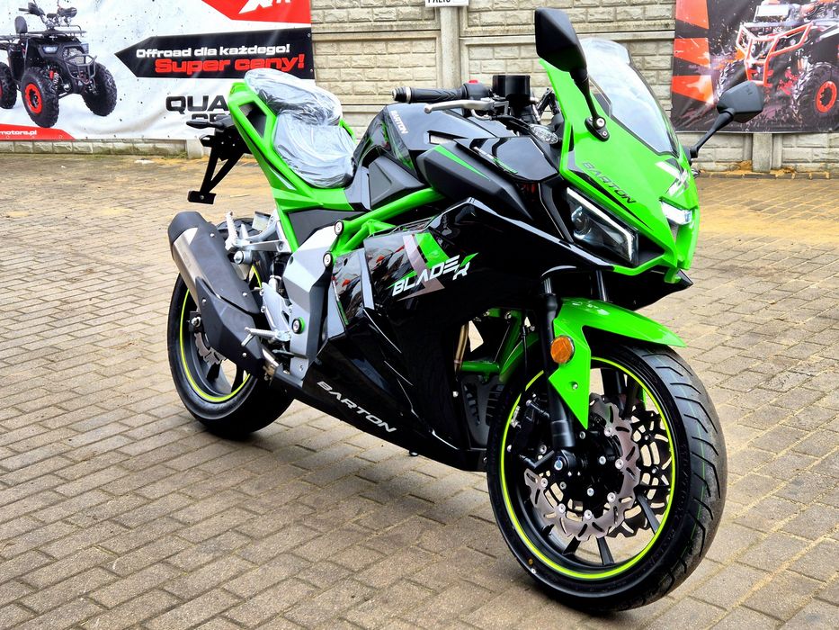 Barton Blade 125 R-Ciecz-6biegów-FullLed-Mega Duży,Raty,Dostawa,