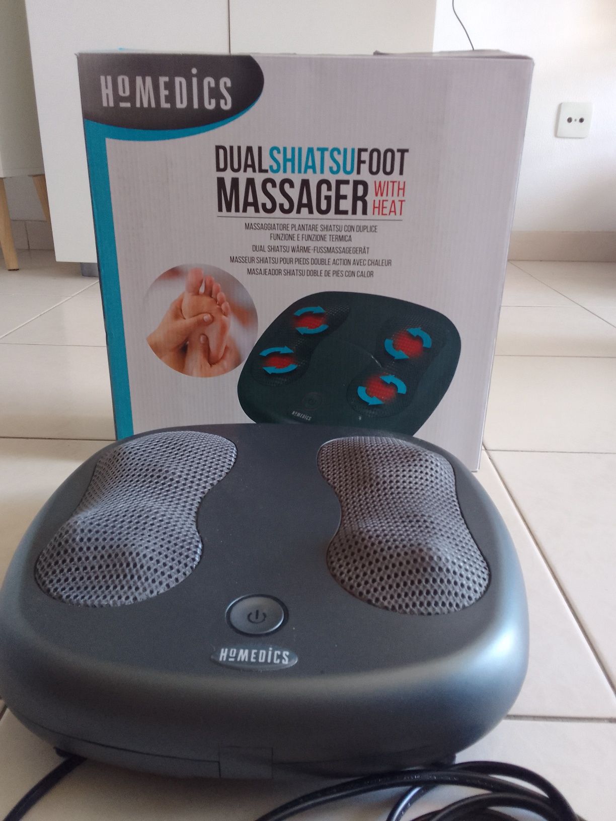 Massageador para os pés