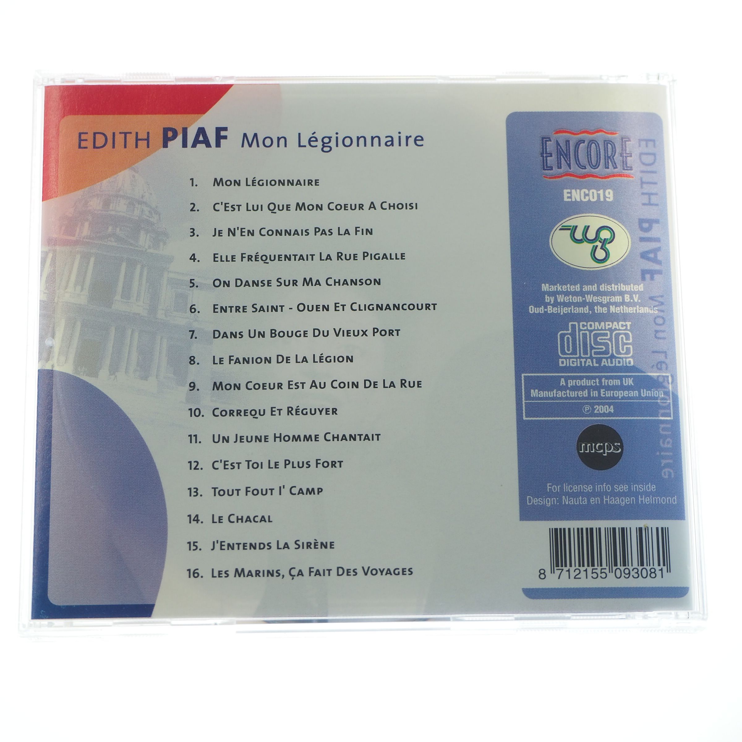 Edith Piaf – Mon Légionnaire