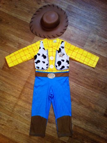 Шериф Вуди костюм на утренник Дисней  4 - 6 лет Ковбой История игрушек
