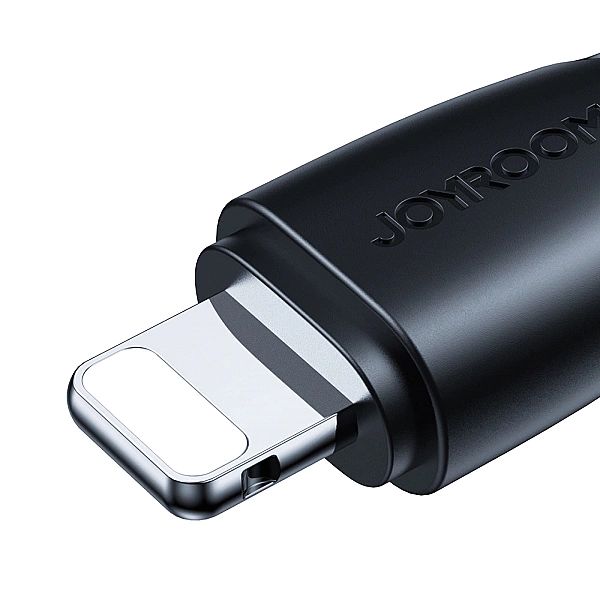 Joyroom kabel USB - Lightning 2.4A Surpass Series 1,2 m czarny (S-UL01
