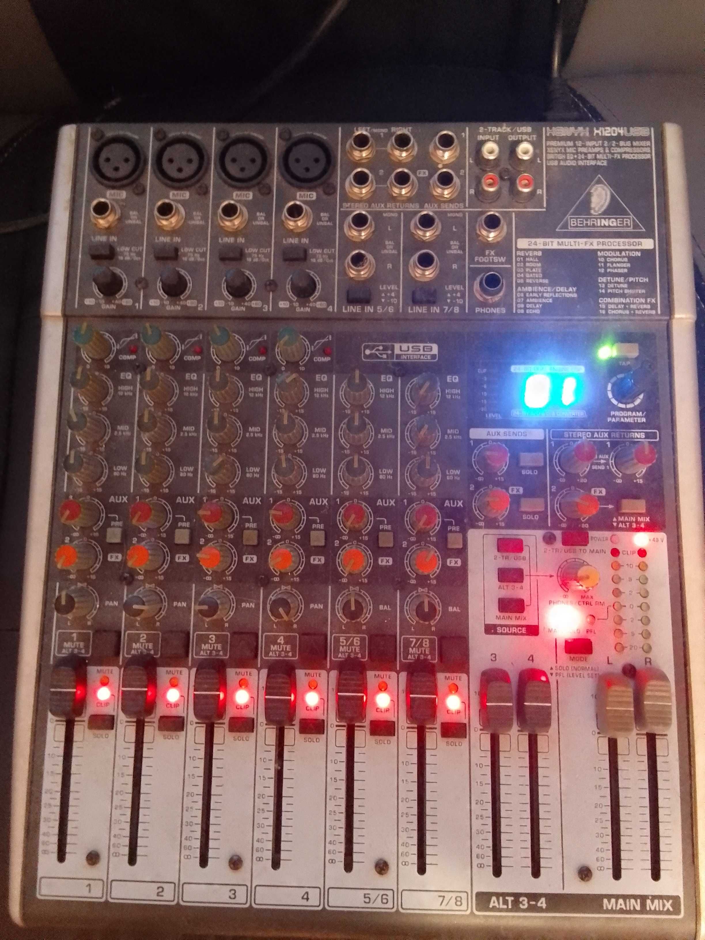 behringer xenyx x1204usb