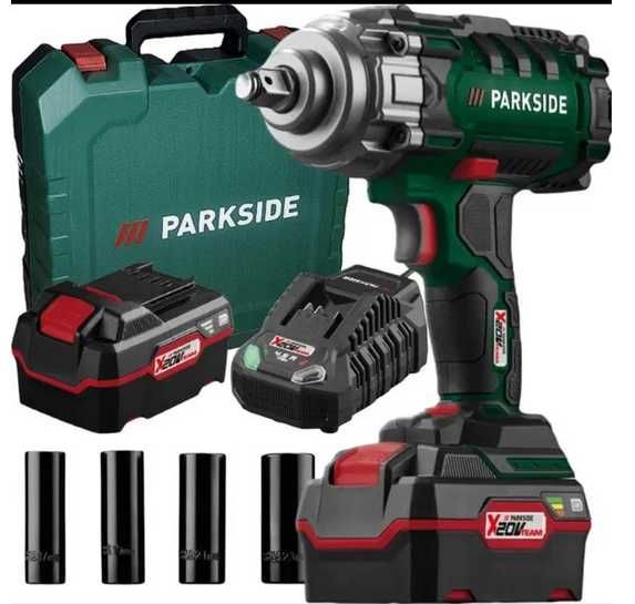 Nowy akumulatorowy klucz udarowy Parkside 20V