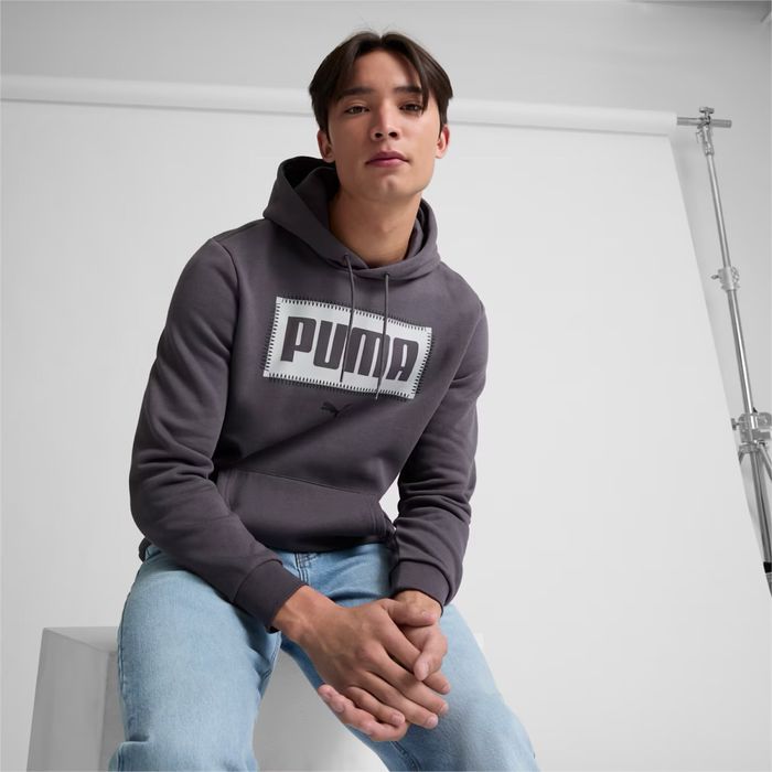 Чоловіче худі кофта Puma Stitched Logo Hoodie