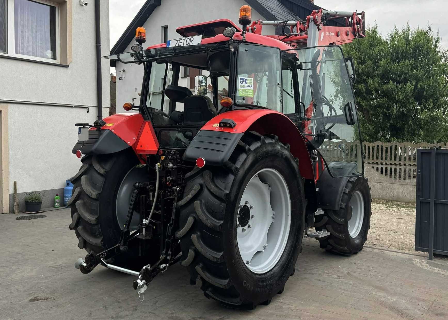 #Ciągnik ZETOR FORTERRA 125+TUR//1wł//Krajowy//2008r//Stan BDB#12441