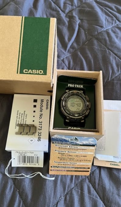 Zegarek Casio Protrek PRG-240T-7ER