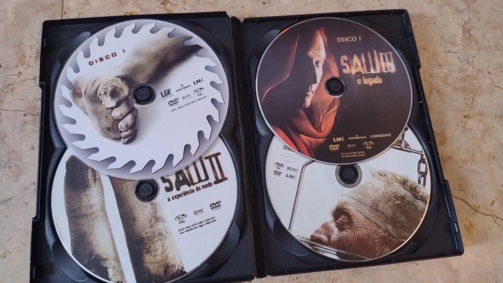 Saw quadrilogia dvd