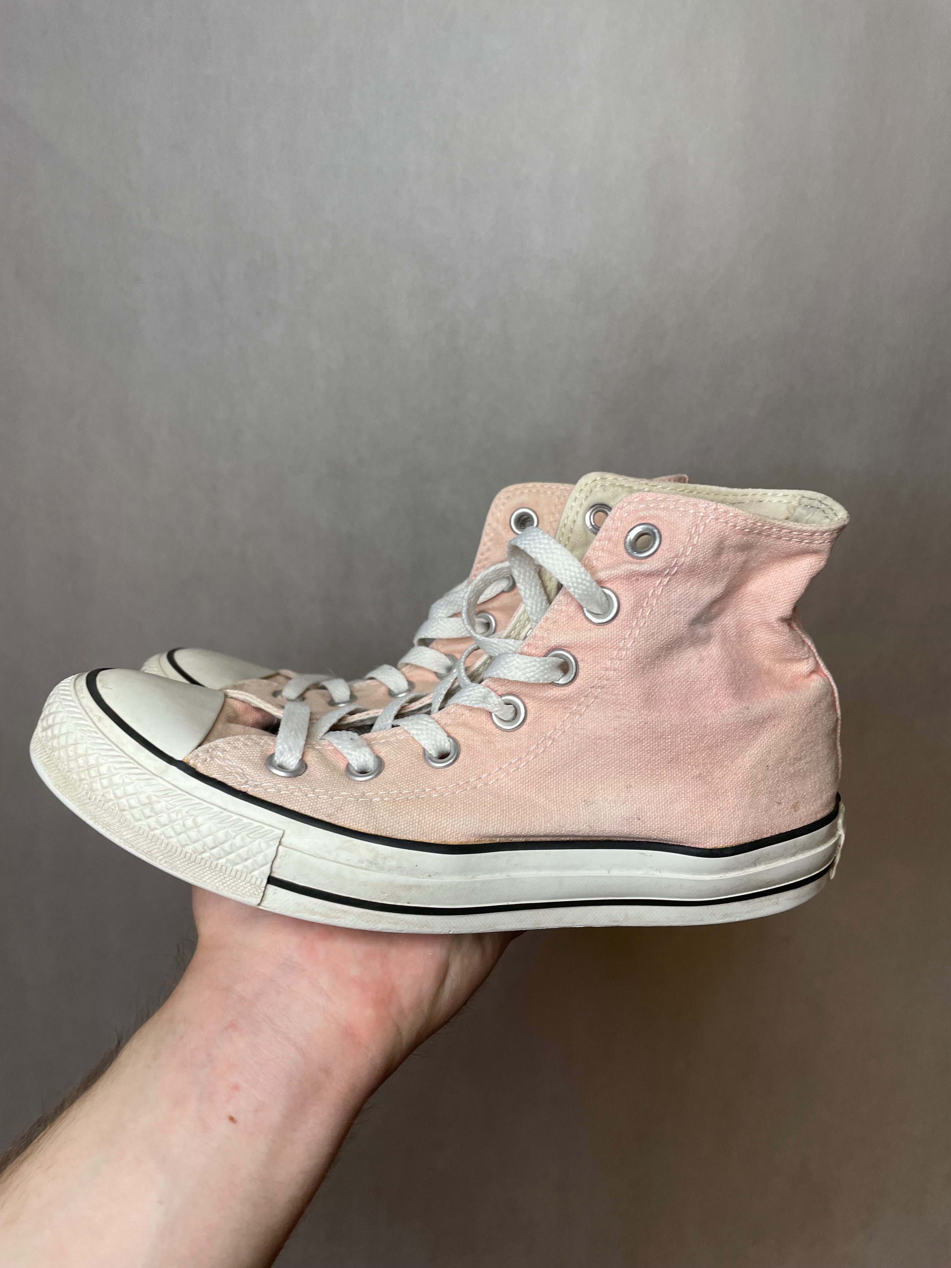 Converse wysokie łososiowe 38