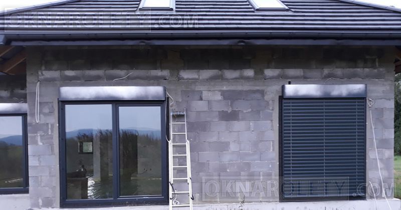 Żaluzja fasadowa Podtynkowa Natynkowa Z90 C80 100x100 Warszawa