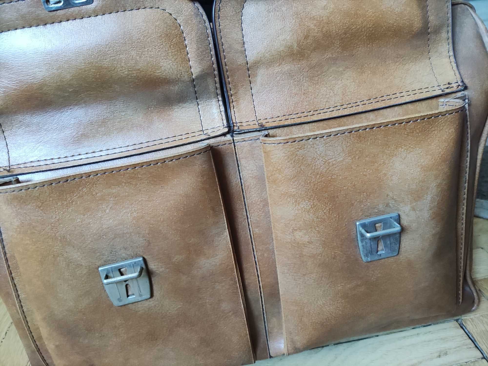 Stara torba kufer duży vintage PRL relikt