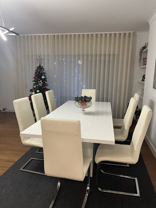 8 cadeiras sala jantar