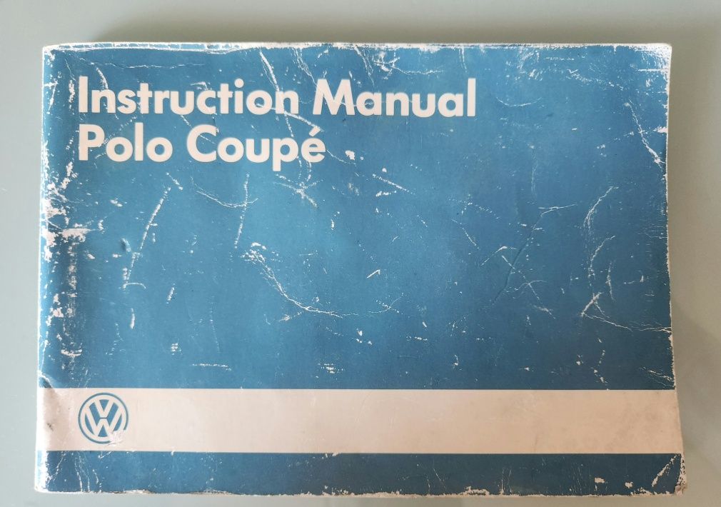 Manual de instruções Vw Pólo 86C