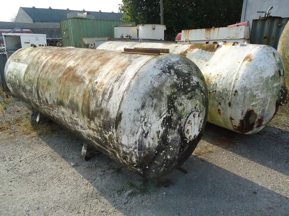 Zbiornik stalowy 4850L ciśnieniowy 15 bar  beczkowóz szambo