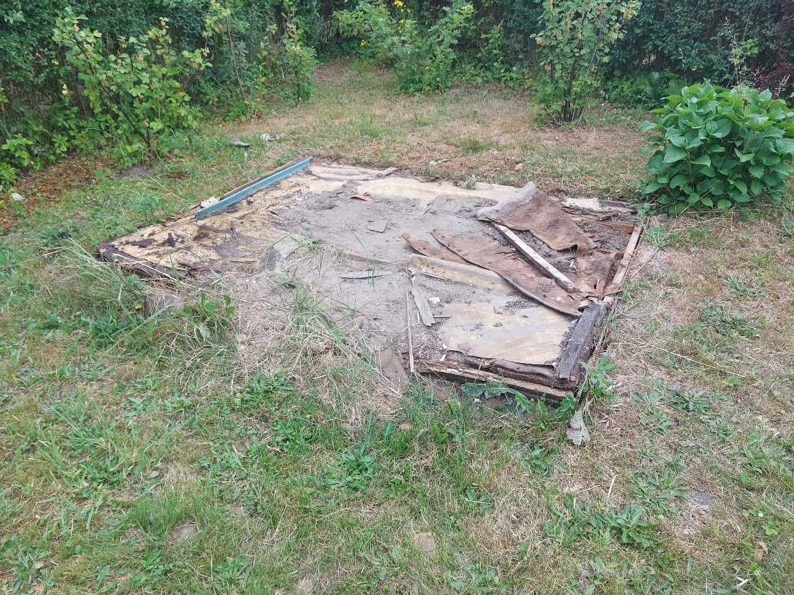 Oddam materiały z rozbiórki altanki