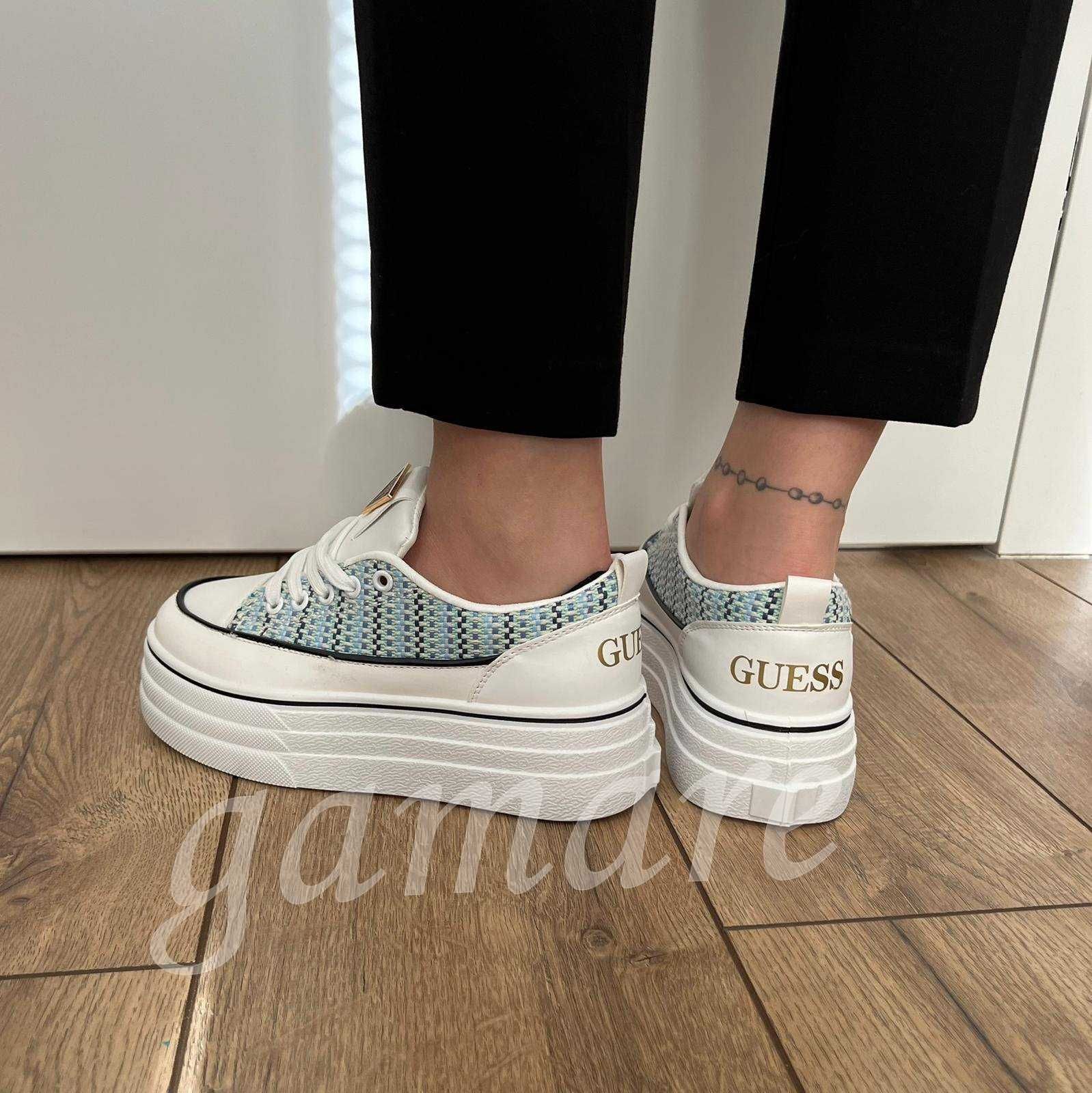 Buty Guess ROZMIARY 36-41 Super Materiał Nowe Dobra Jakość Wygodne