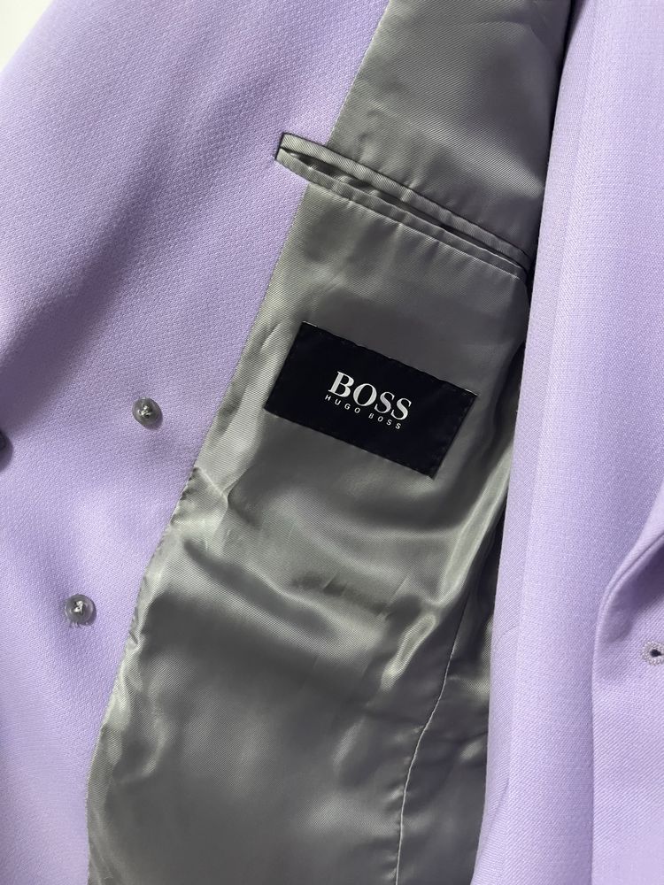 nowy z metkami garnitur (marynarka i spodnie) Hugo Boss rozmiar S/M