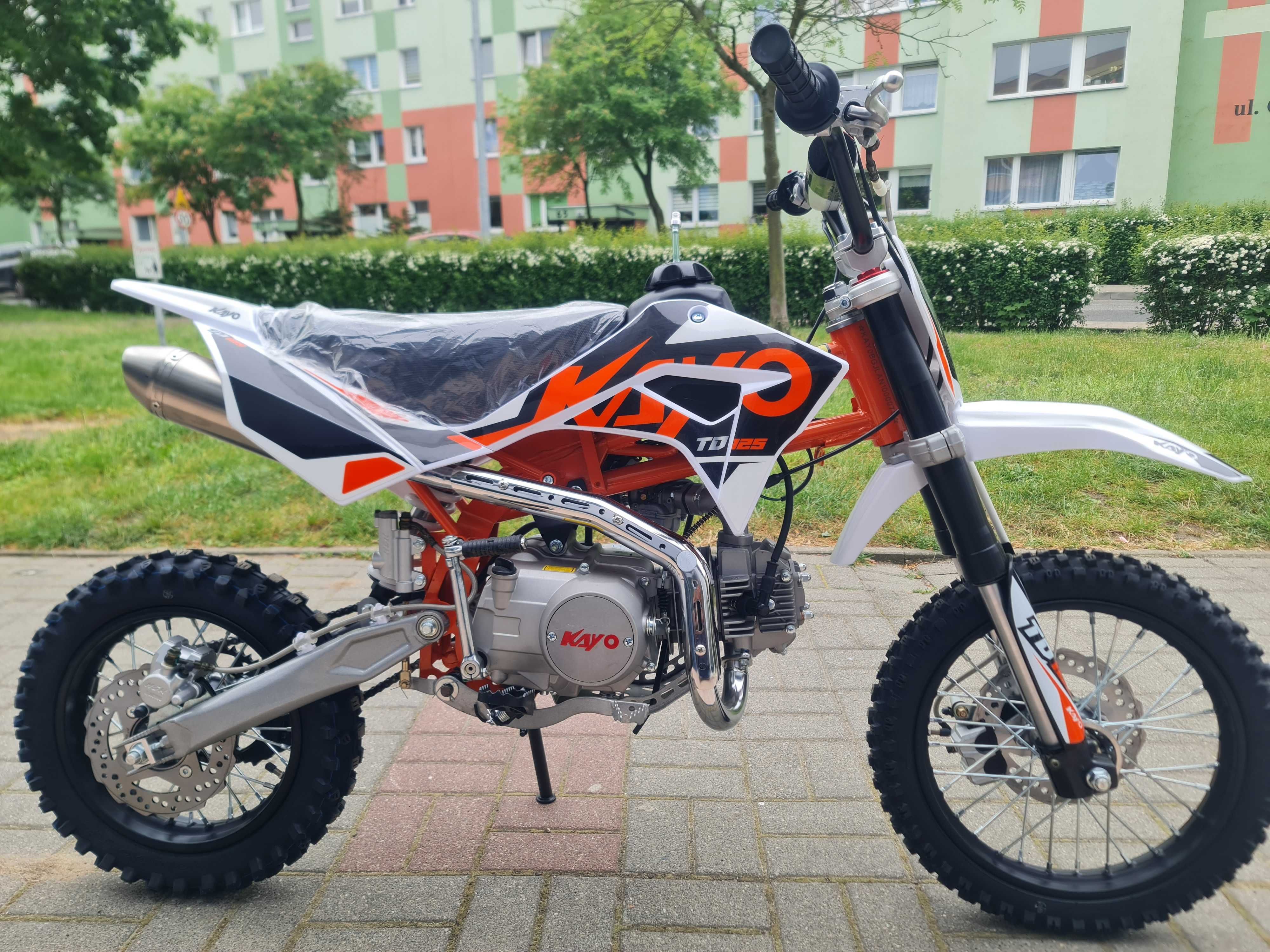 PIT BIKE KAYO 125 TD!Dla początkujących!9-12 lat! Manual! Raty!Dowóz!