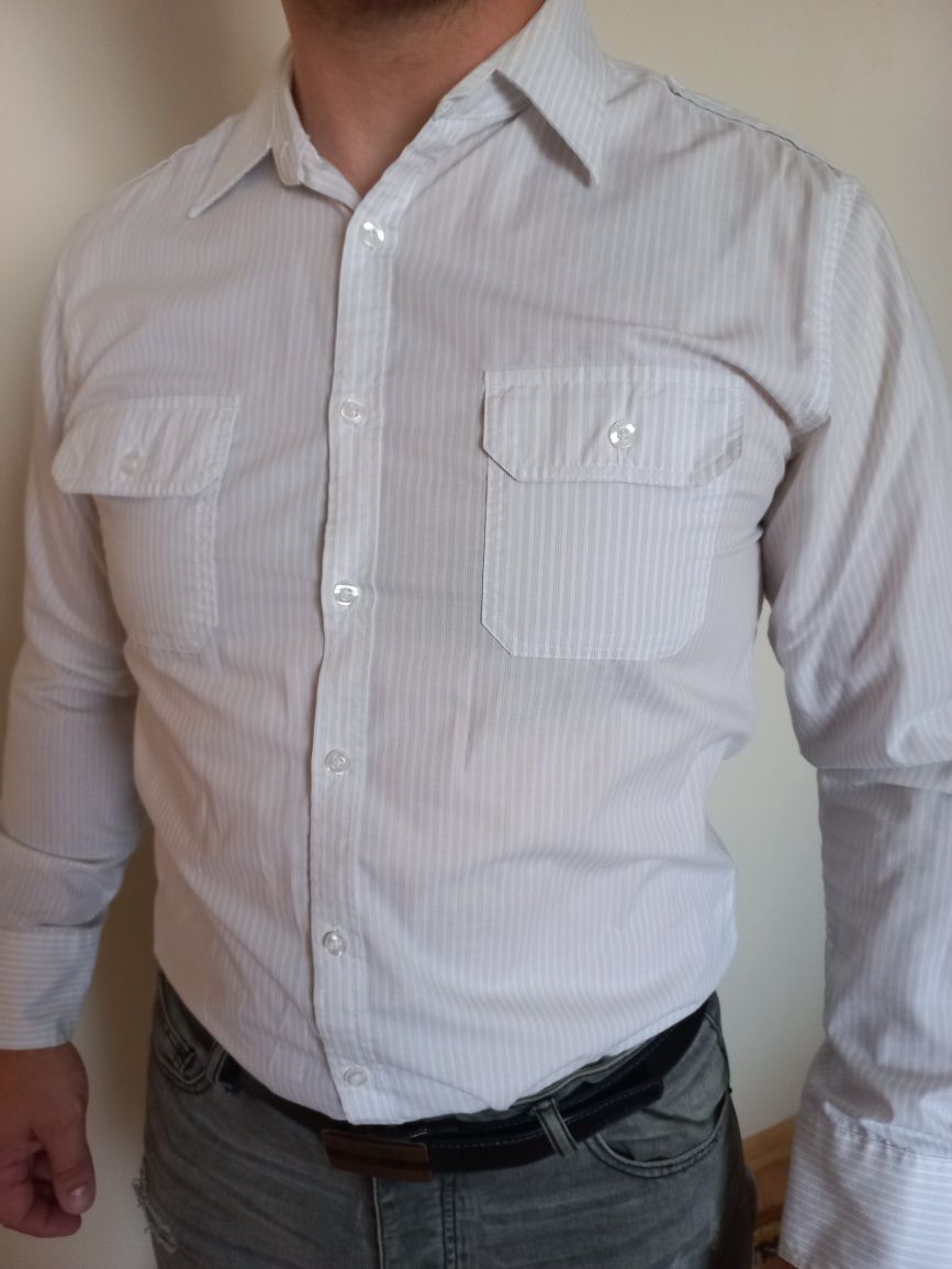 Koszula slim fit roz.L