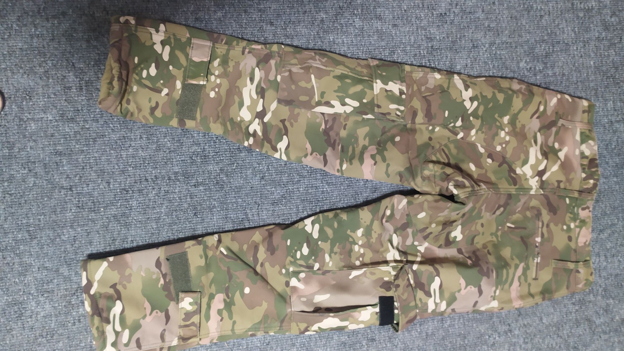 Зимові штани Accord Multicam з флісом CQR Soft Shell, размір М