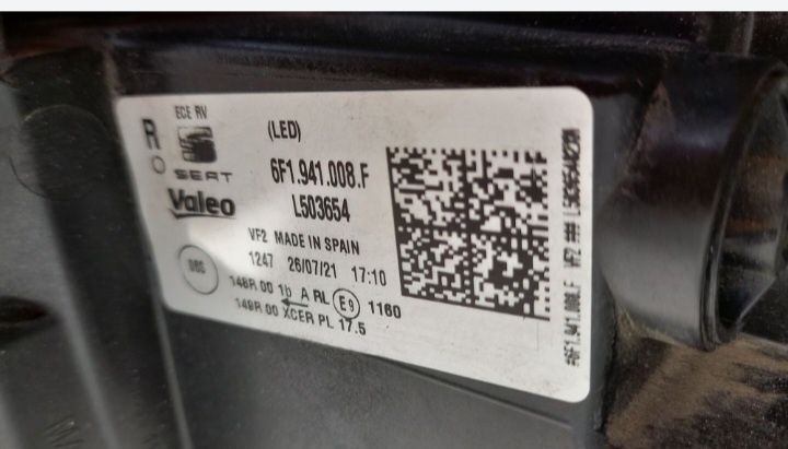 Otica lado Esquerdo Seat Arona