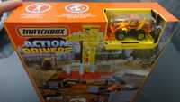 Matchbox Action Drivers Hot Wheels ładowarka dźwig budowa construction