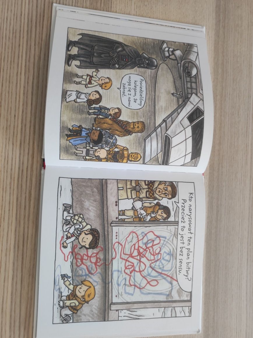 Książka komiks gwiezdne wojny