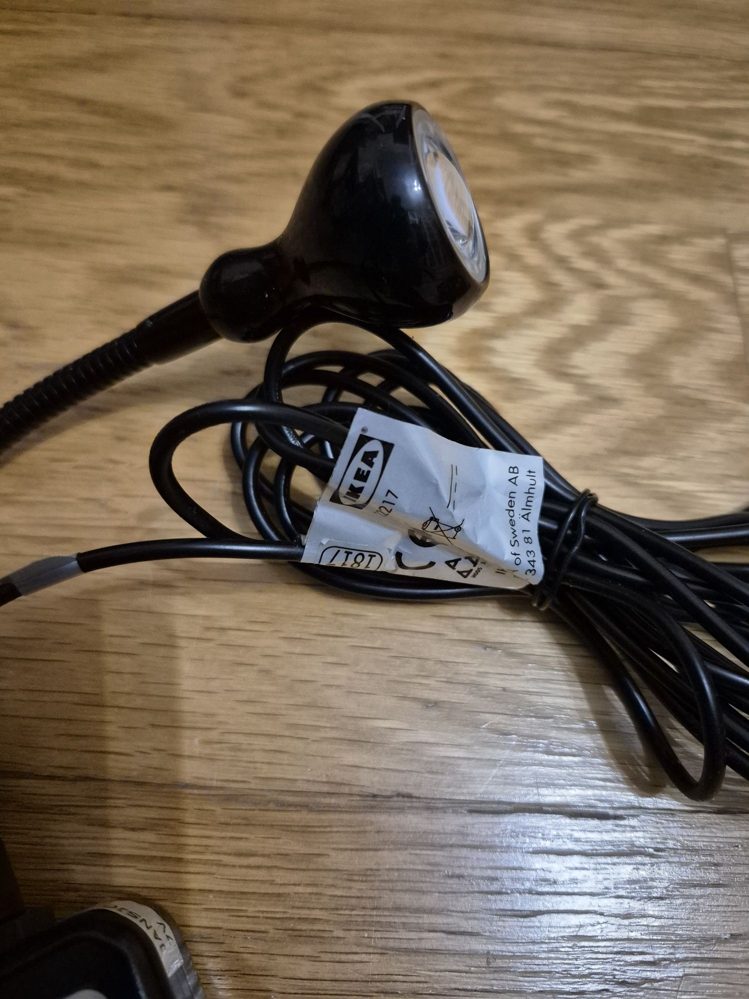 Candeeiro/Projector LED, com mola. Ikea