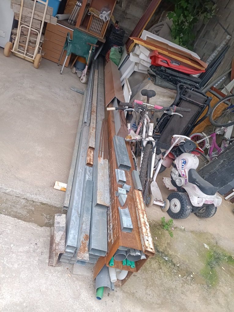 Vigas ferro quadradas 6m