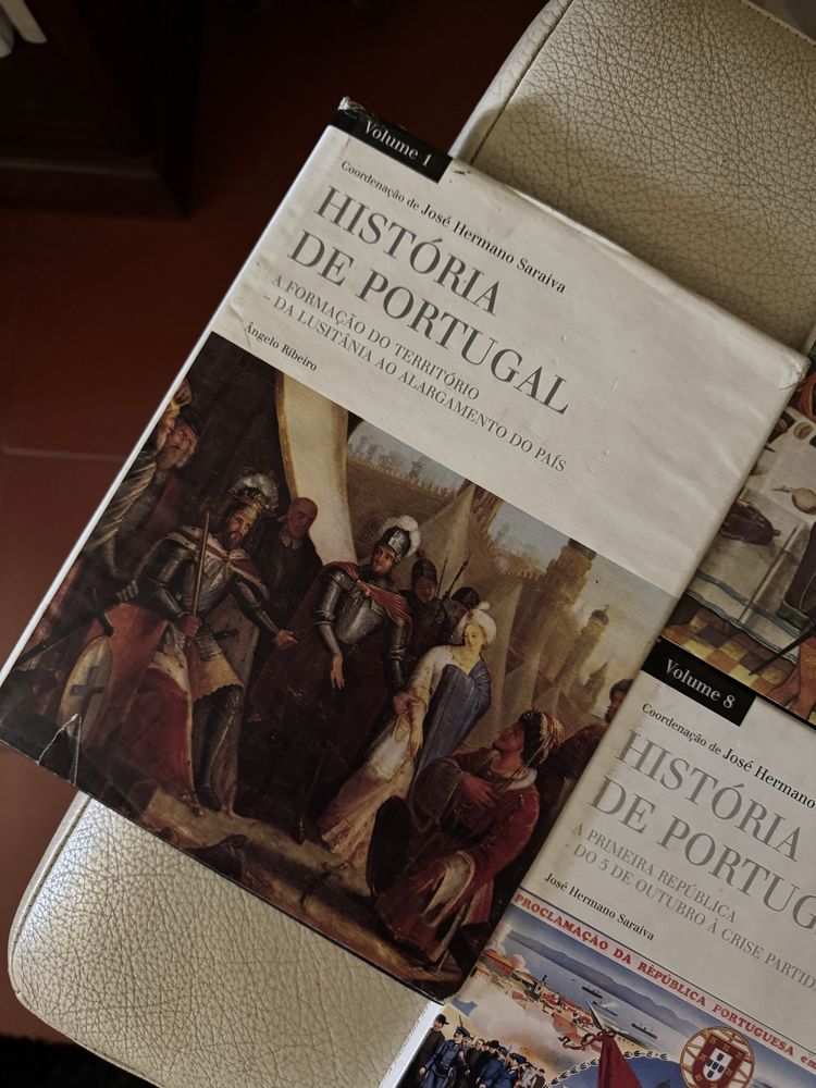 5 livros - historia de portugal