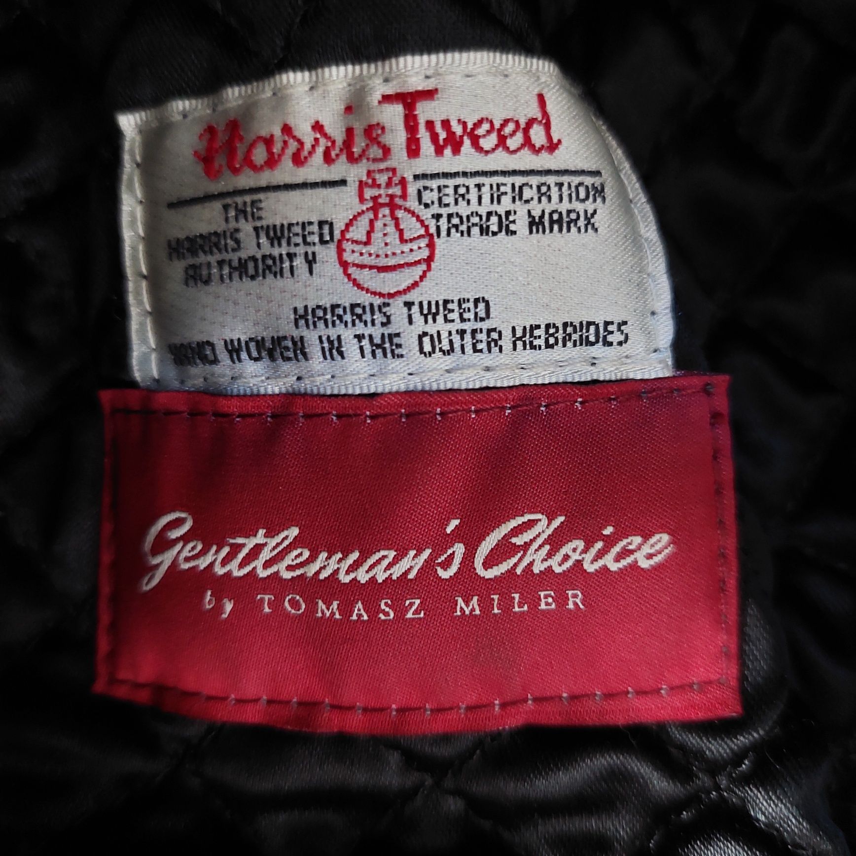 Kaszkiet męski wełna Harris Tweed Miler