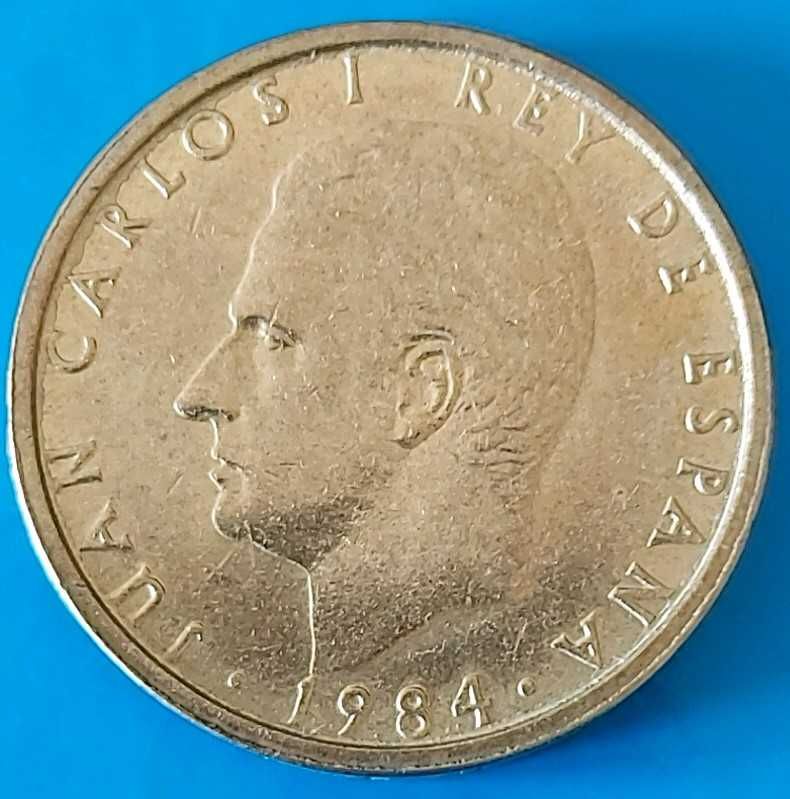 100 Pesetas de 1984, Espanha, Rei Juan Carlos I