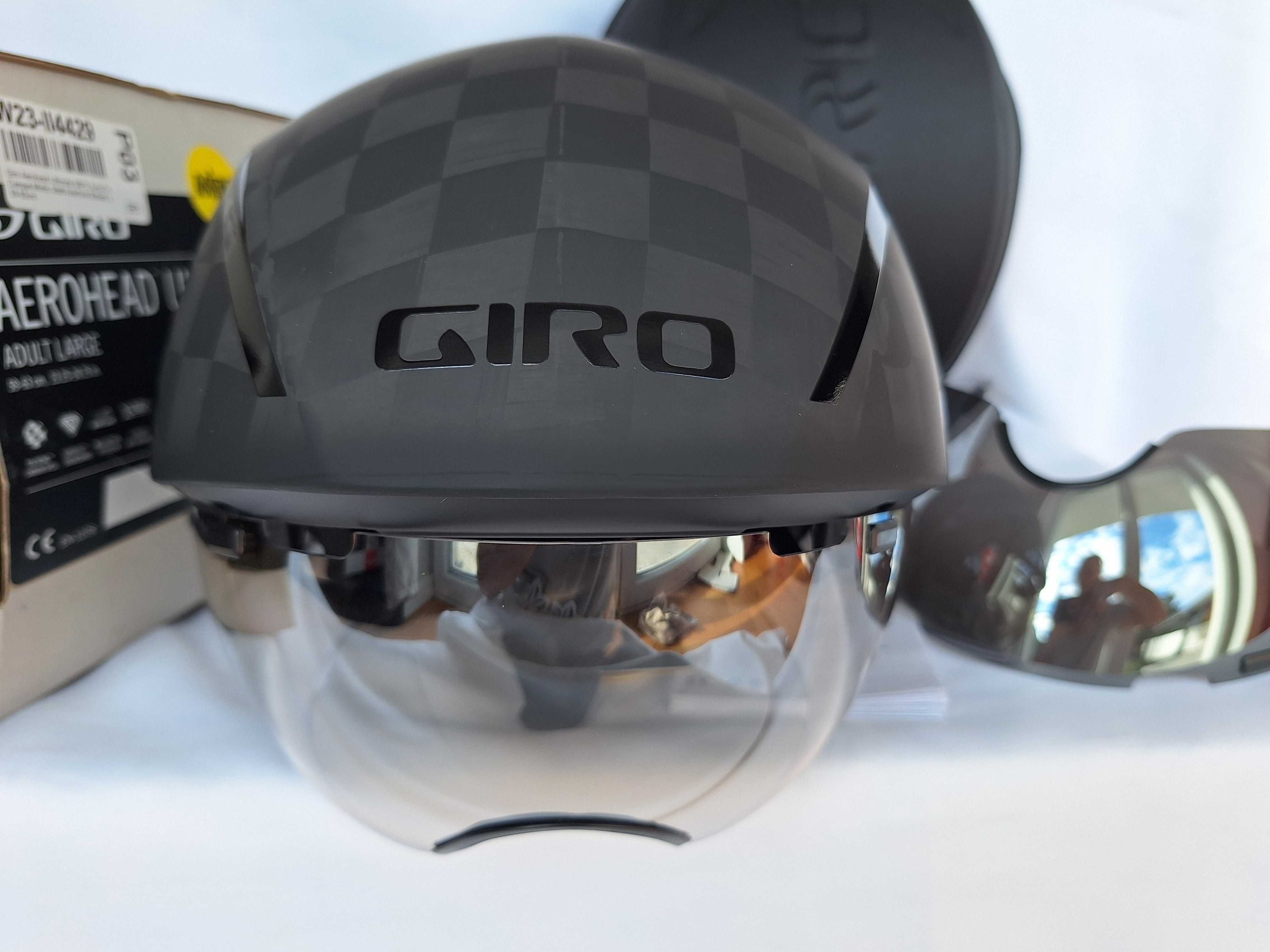 Kask rowerowy szosowy Giro Aerohead Ultimate Mips Black L 59-63cm