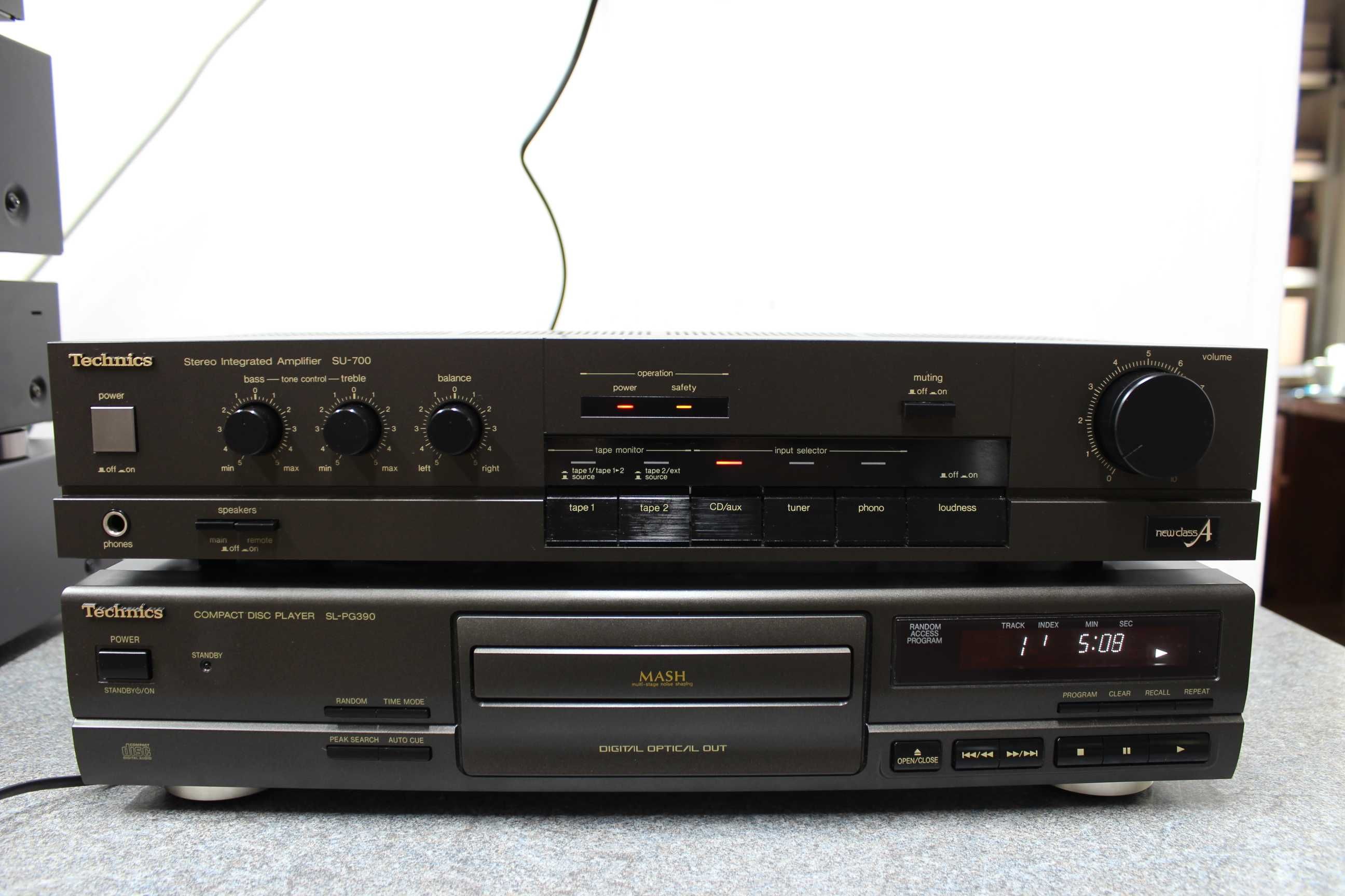 Wzmacniacz Stereo Technics SU-700 Jako nowy ! japoński New Class A