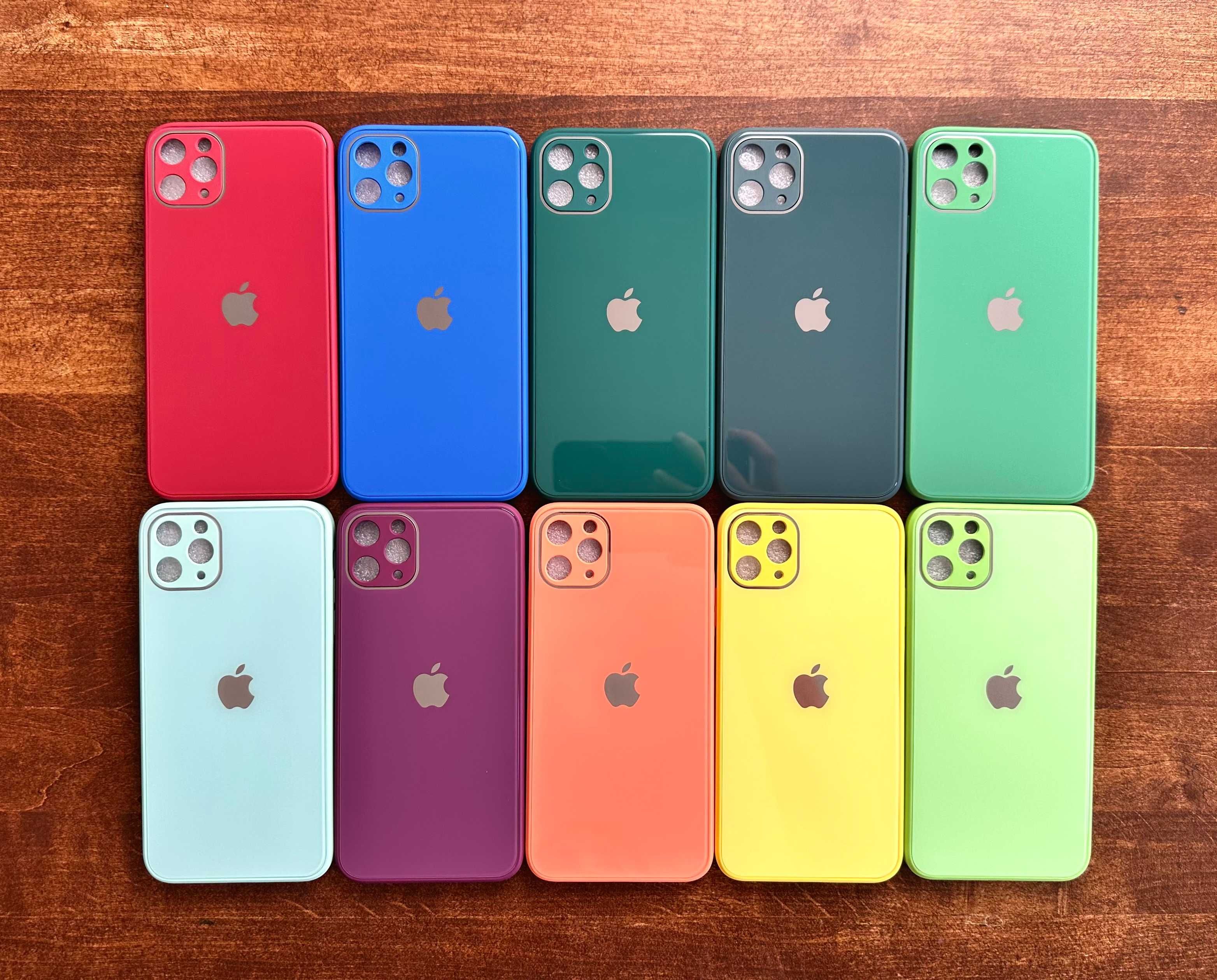 Etui Case iPhone 11 11 Pro Max 12 12 Pro 12 Pro Max, imitacja szkła!