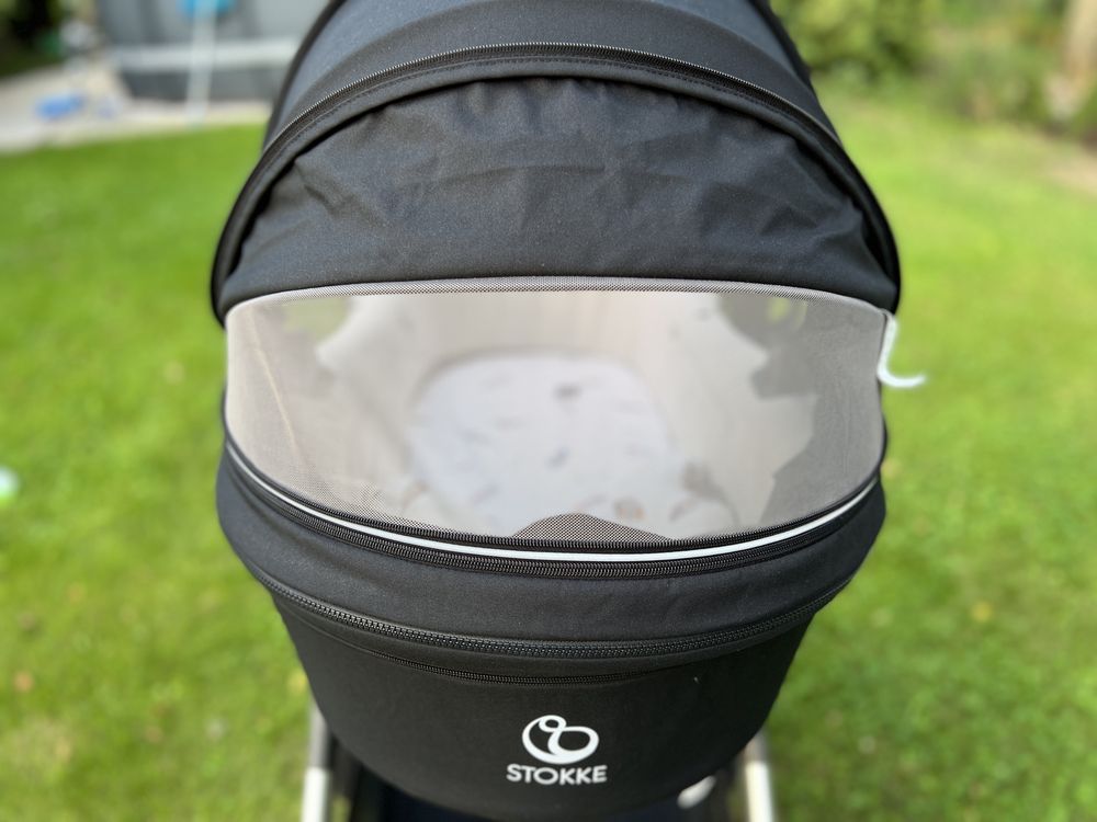 Wózek Stokke Trialz 2w1 + Summer Kit (gondola & spacerówka)