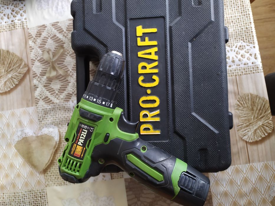 Шуруповерт Pro-craft Pa12li акумуляторний