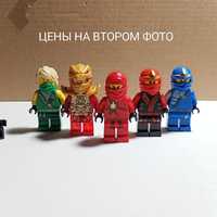 Лего Ninjago фигурки каев Джея,лойда