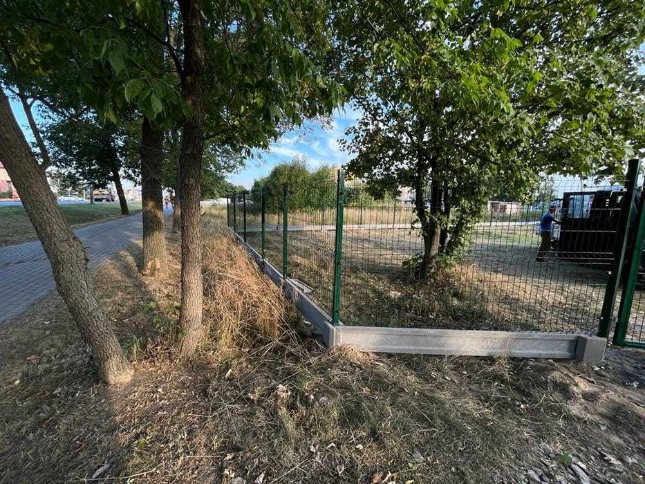 Ogrodzenie panelowe, panel 3d 123 cm, podmurówka, płot, bramy, furtki