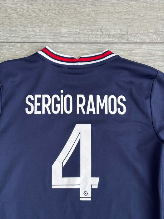 Футбольна футболка Серхіо Рамос ПСЖ Sergio Ramos Paris Saint-Germain