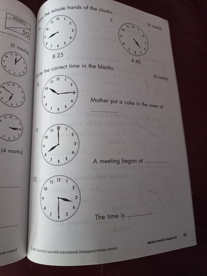 Maths Practice Papers - Primary 2