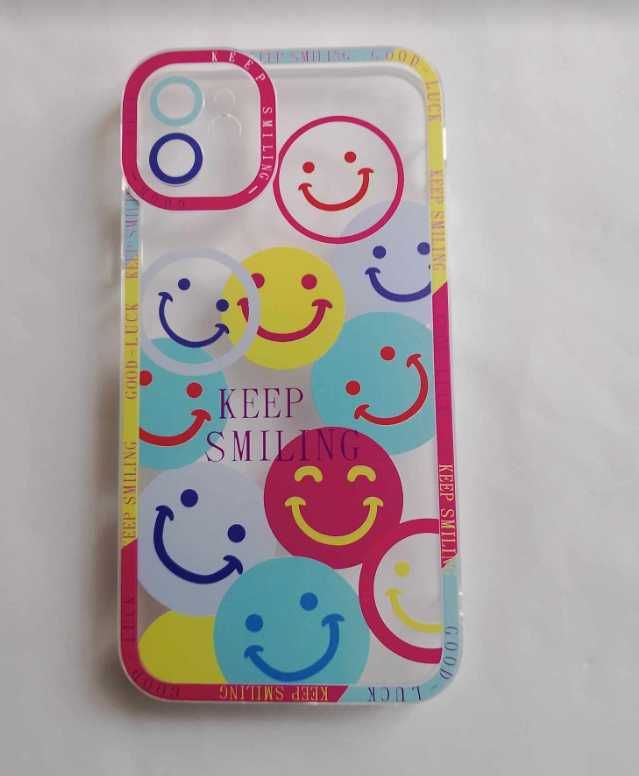 etui plecki do iphone 11 emotki + szkło