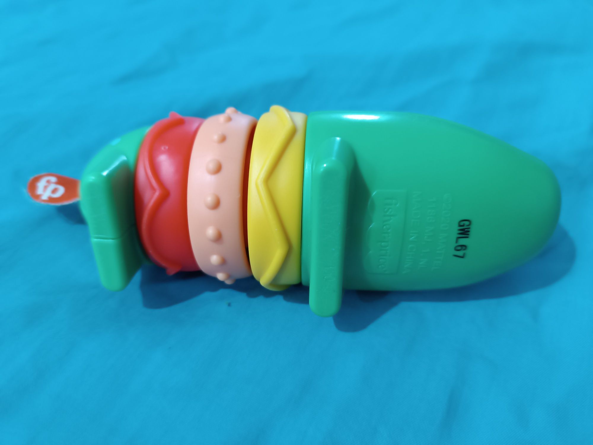 Krokodyl fisher price grzechotka sensoryczna