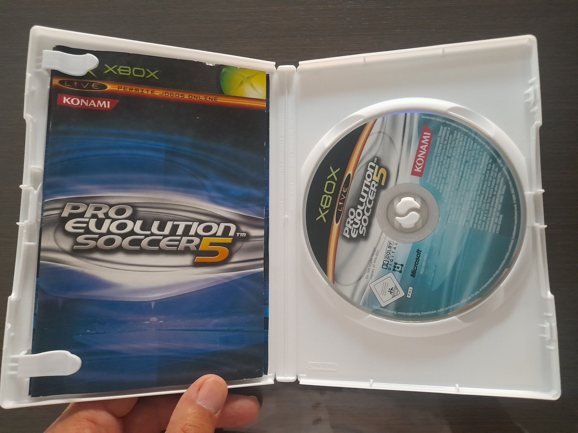 Pro Evolution Soccer 5 (PES 5) para a Xbox original