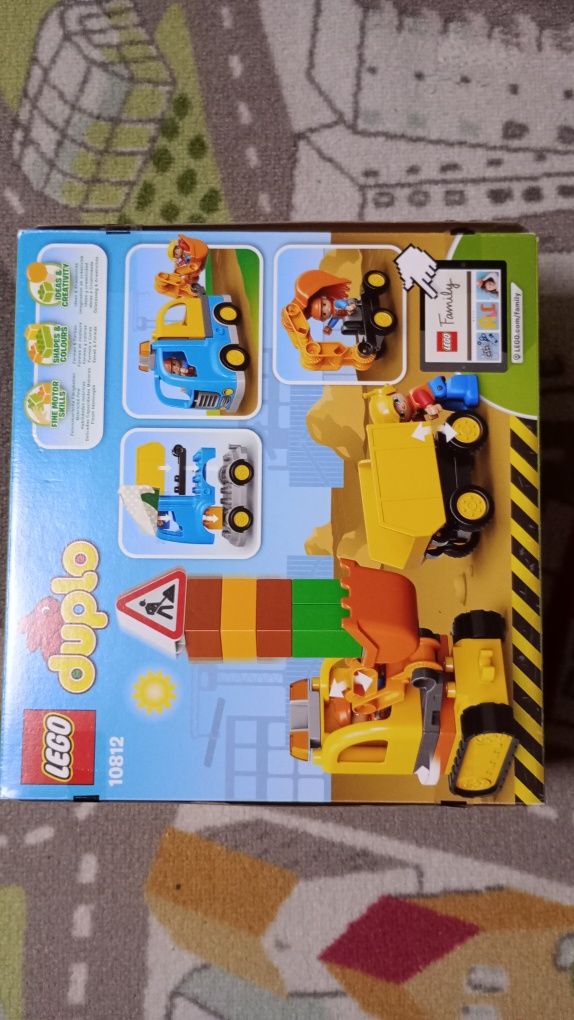 Lego duplo 10812 pojazdy budowlane