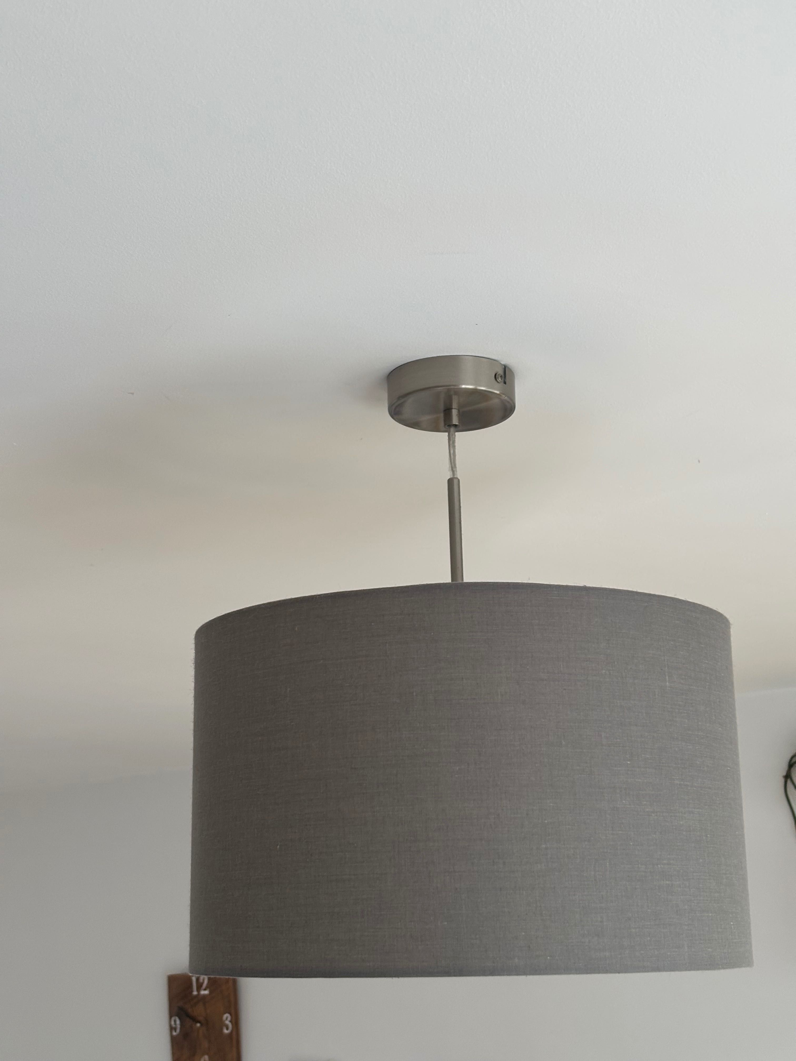 Lampa sufitowa + 2 kinkiety