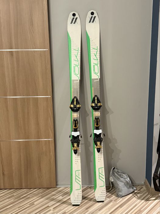 Volkl vta 163 80 - narty skiturowe z fokami