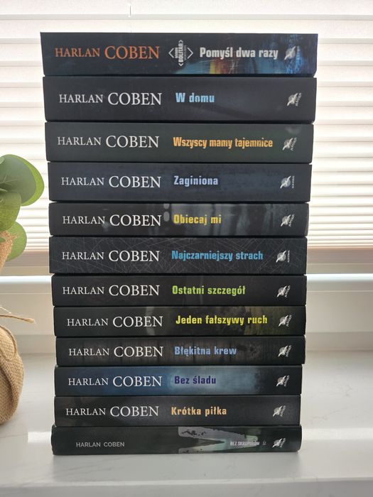 Harlan Coben książki z serii o Myronie Bolitarze